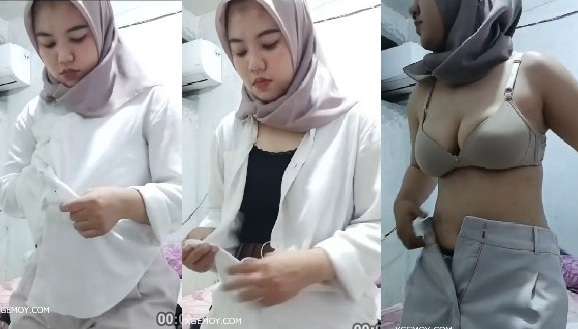 Rekaman Pribadi Bu Suster Sepulang Bekerja